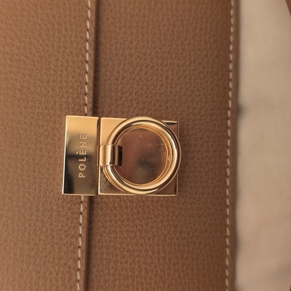 Polene Mini Numero Sept Camel Grained Leather - Picture 3 of 7